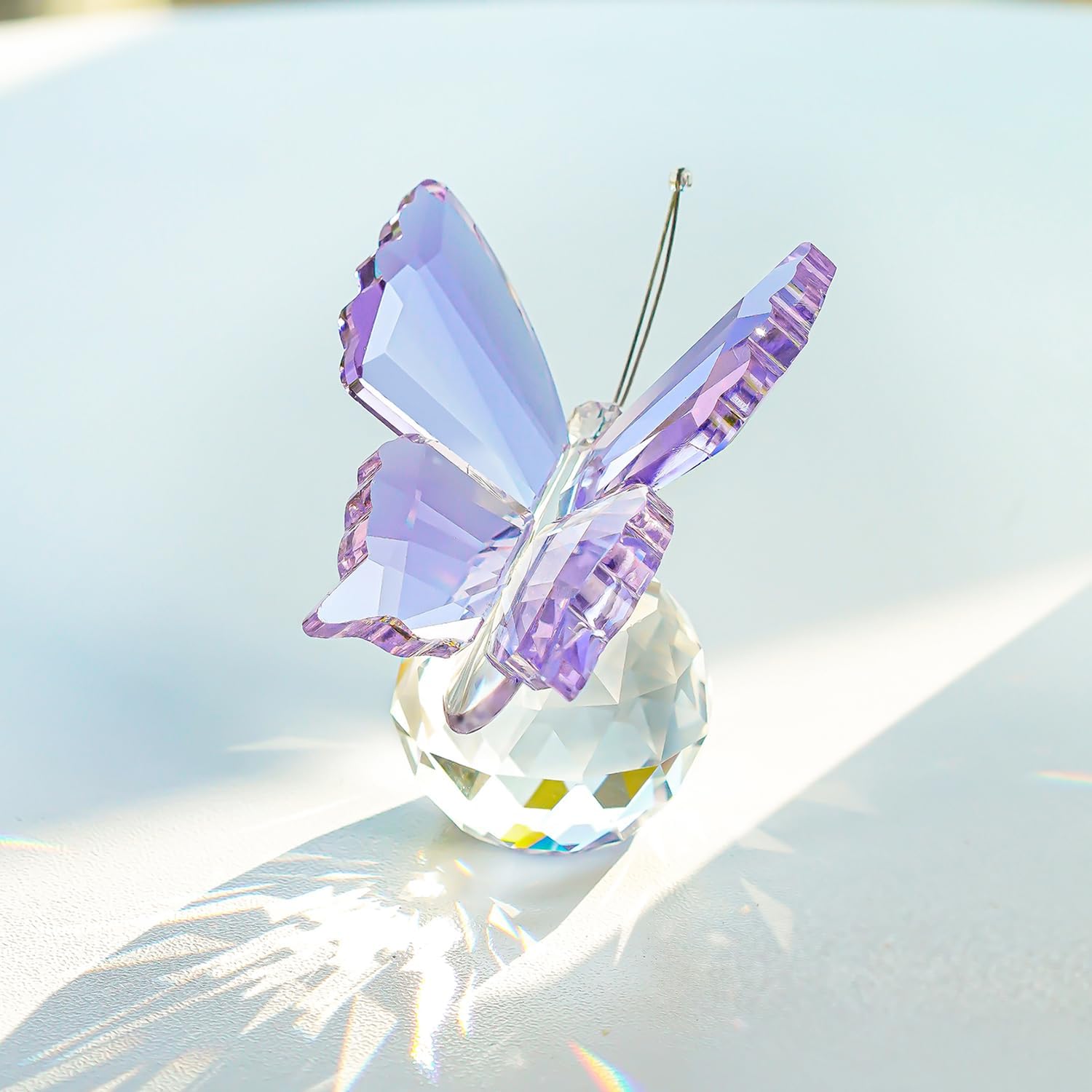 Crystal Flying Butterfly Decor