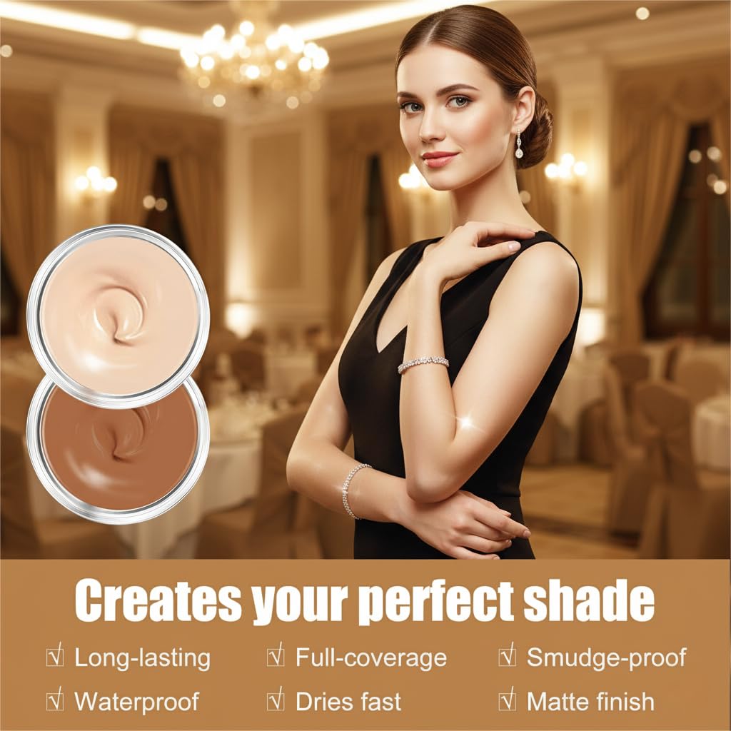 Full-Coverage Tattoo & Body Concealer Kit – Blend Your Perfect Shade