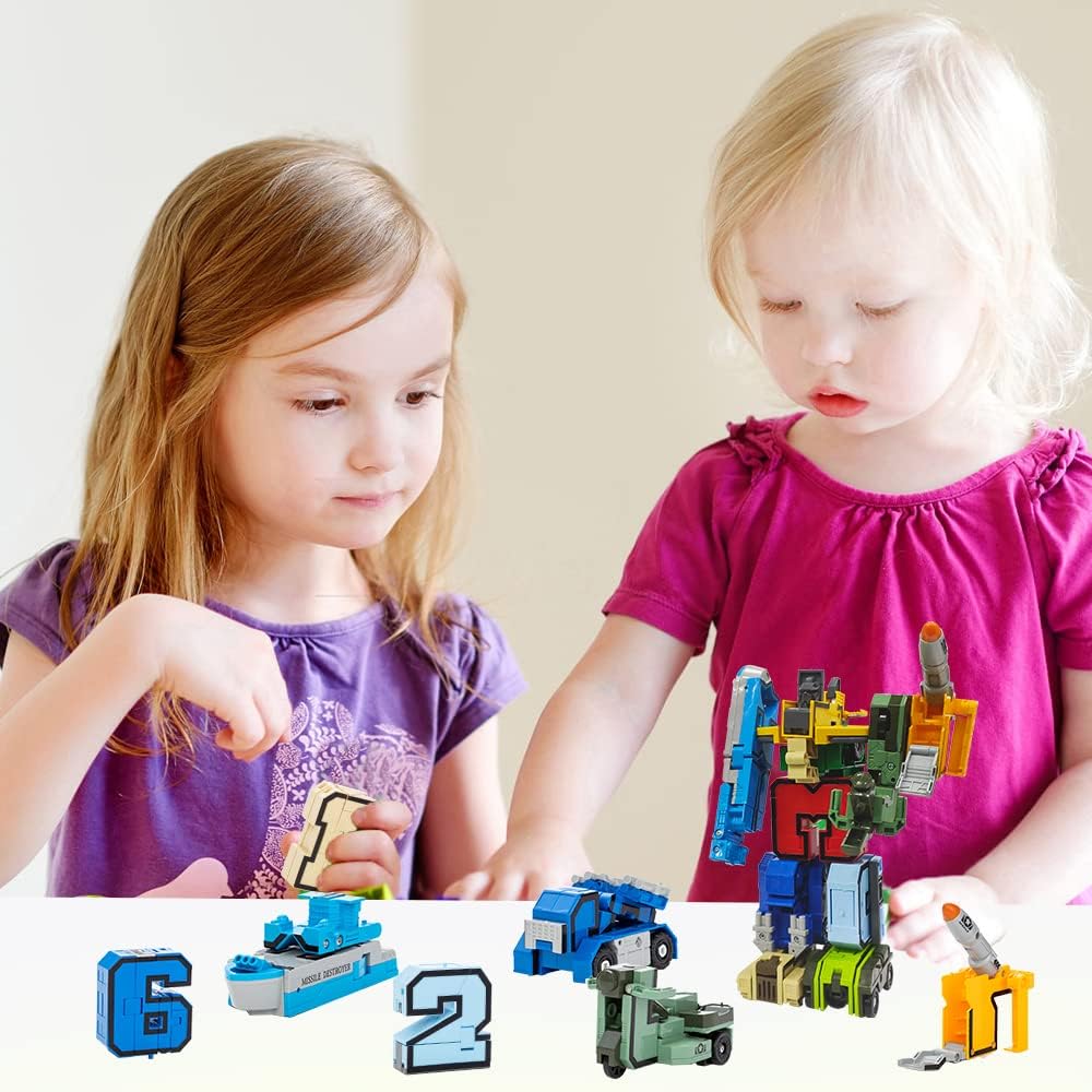 Number algorithm Alpha Bot Robet Toys 15Pcs