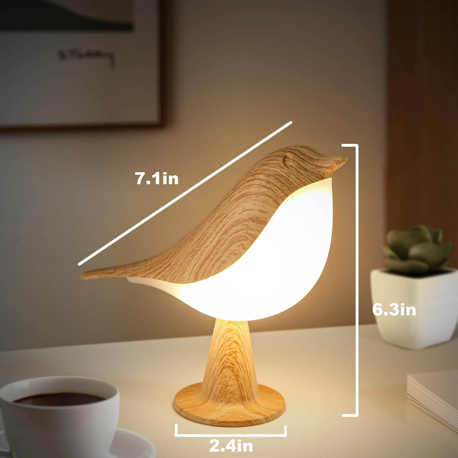Aroma touch Bird Lamp Bedside Lamps
