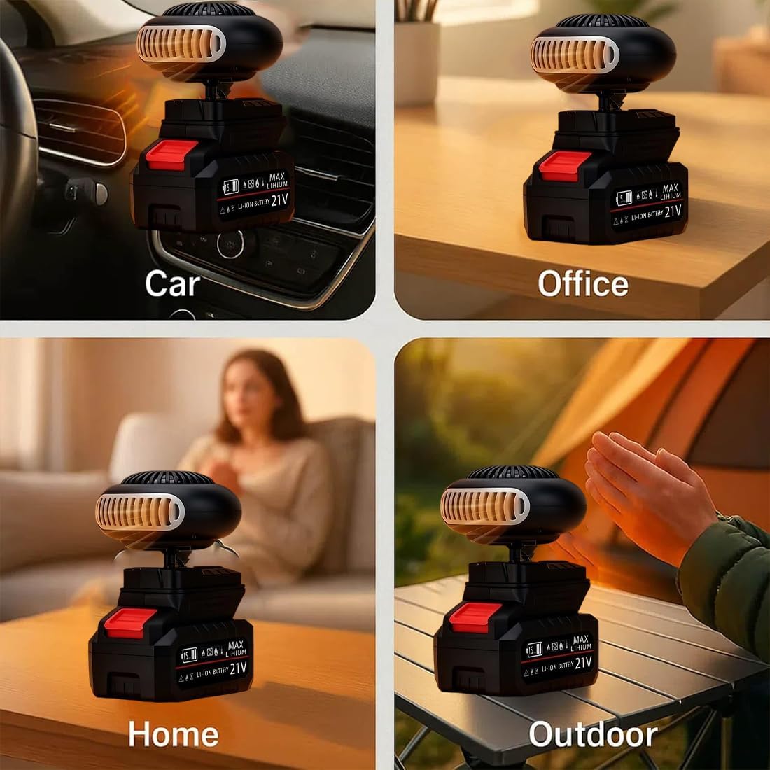 Battery Operated Heaters for Indoors Car