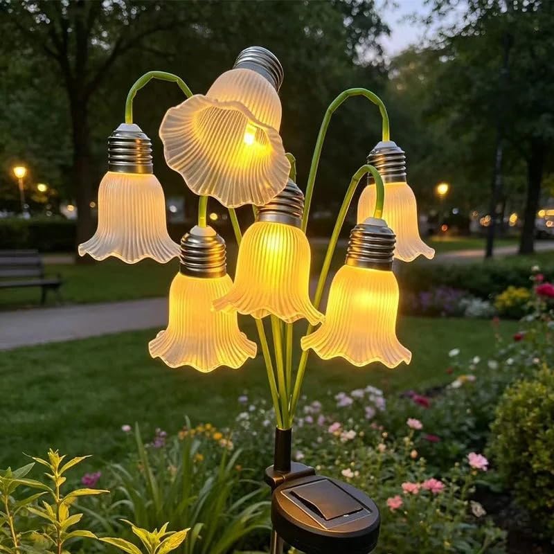 Solar Powered Lily Flower Light