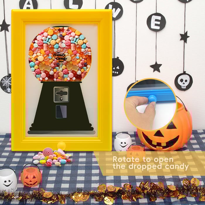 🏆Last Day 49% OFF🍬Rare Vintage The Handy Candy Frame - Hanging Candy Machine Art🔥