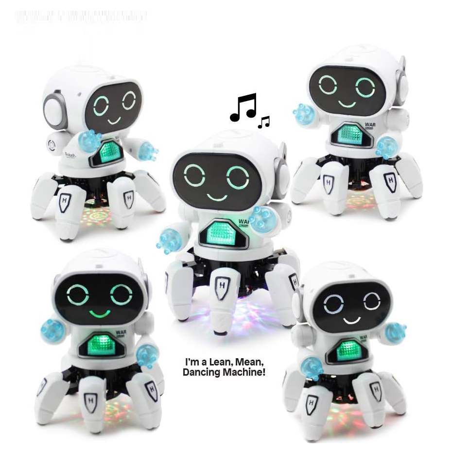 🎁6-Claw Voice-Activated Futuristic Fun Robot