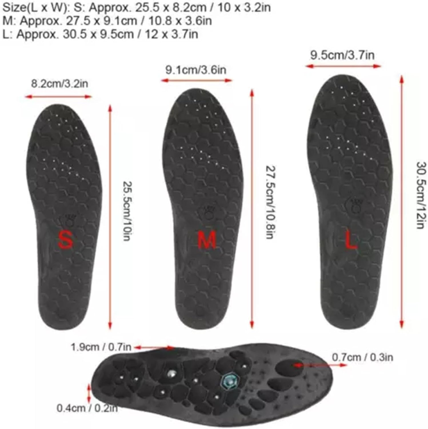🦶🏻Insoles Magnetic Acupressure for Effective Pain Relief