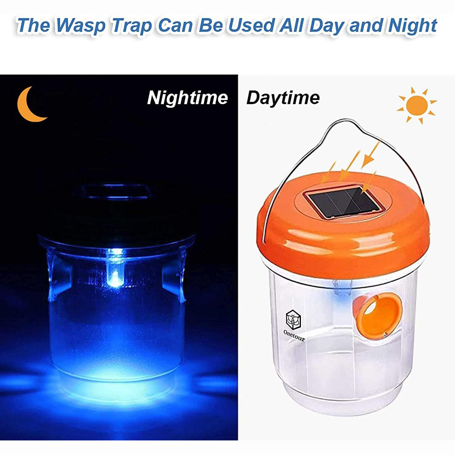 Garden Solar Powered Wasp Trap