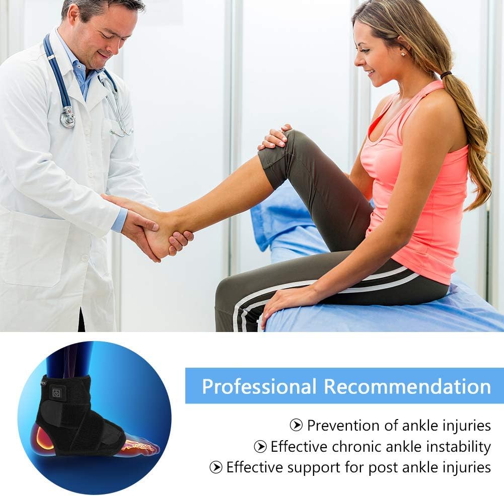 Heated Ankle Wrap Foot Heat with 3 Level