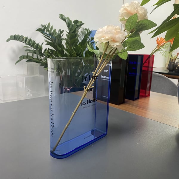 💕Books About Flowers - Book Vase