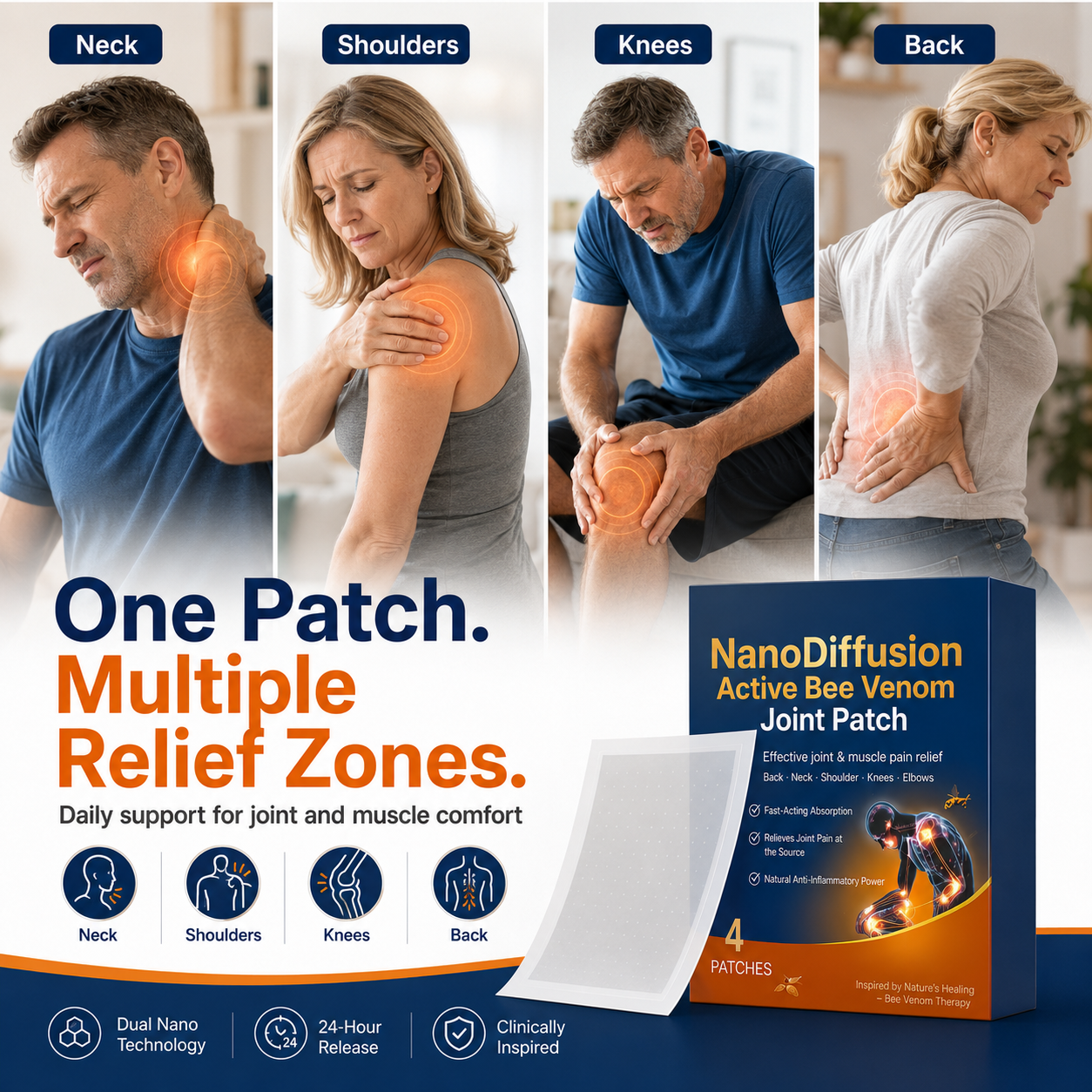 Muscle & Joint Relief Patch – Targeted Comfort for Pain, Soreness
