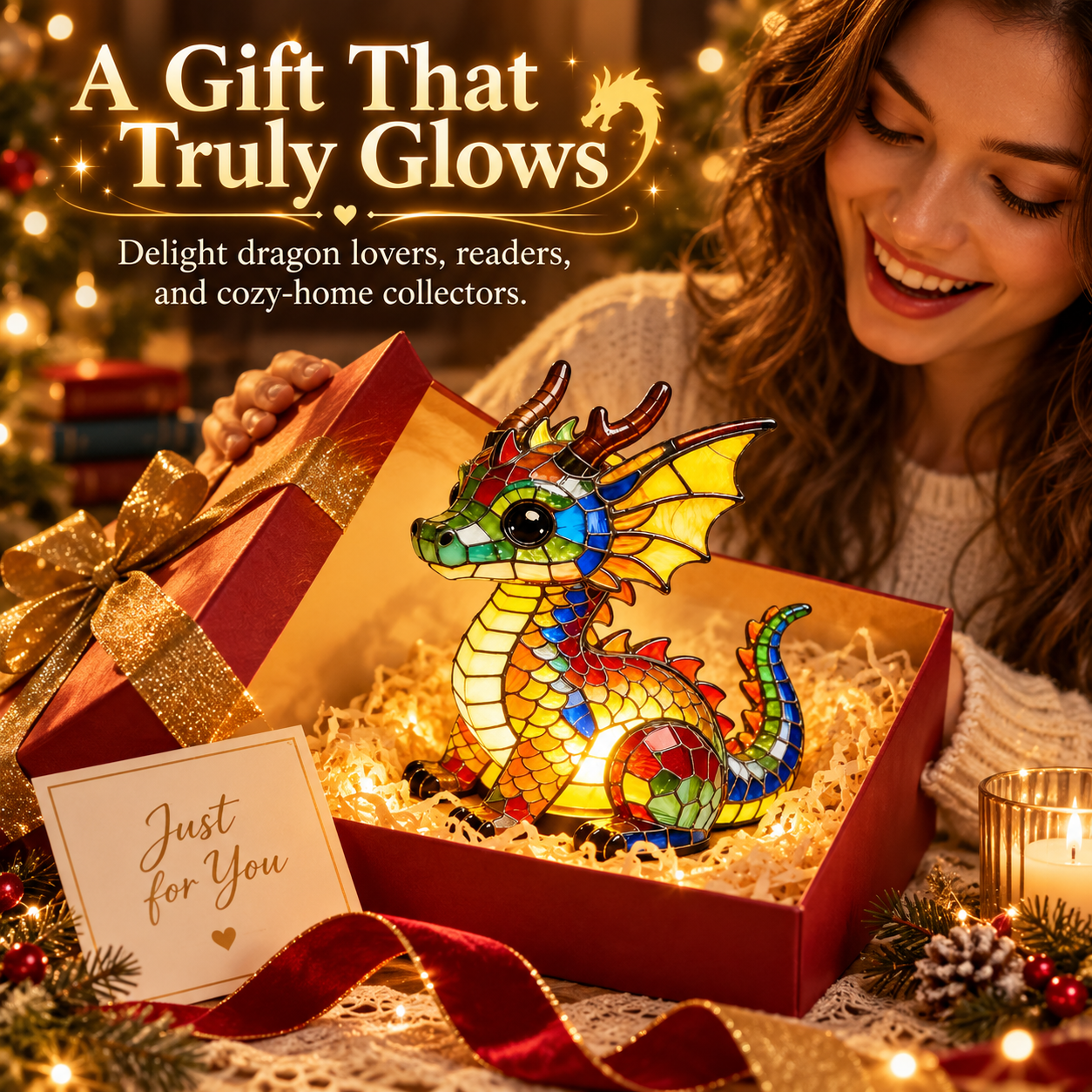 Colorful Dragon LED Accent Light – Fantasy Decorative Night Lamp