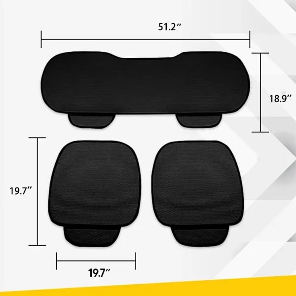 🔥🔥Breathable & Anti-Slip Viscose filament Car Seat Covers