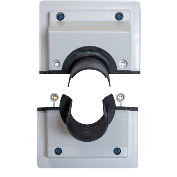 🔥 HVAC Wall Penetration & Line-Set Cover Kit – Retrofit Finish Solution