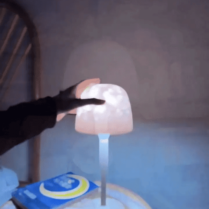 ✨💡water pattern remote control lamp