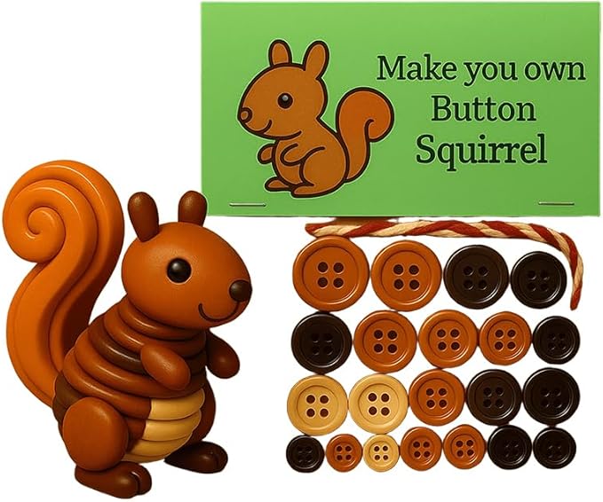 🔥🎅☃️ DIY Button Ornament Kits