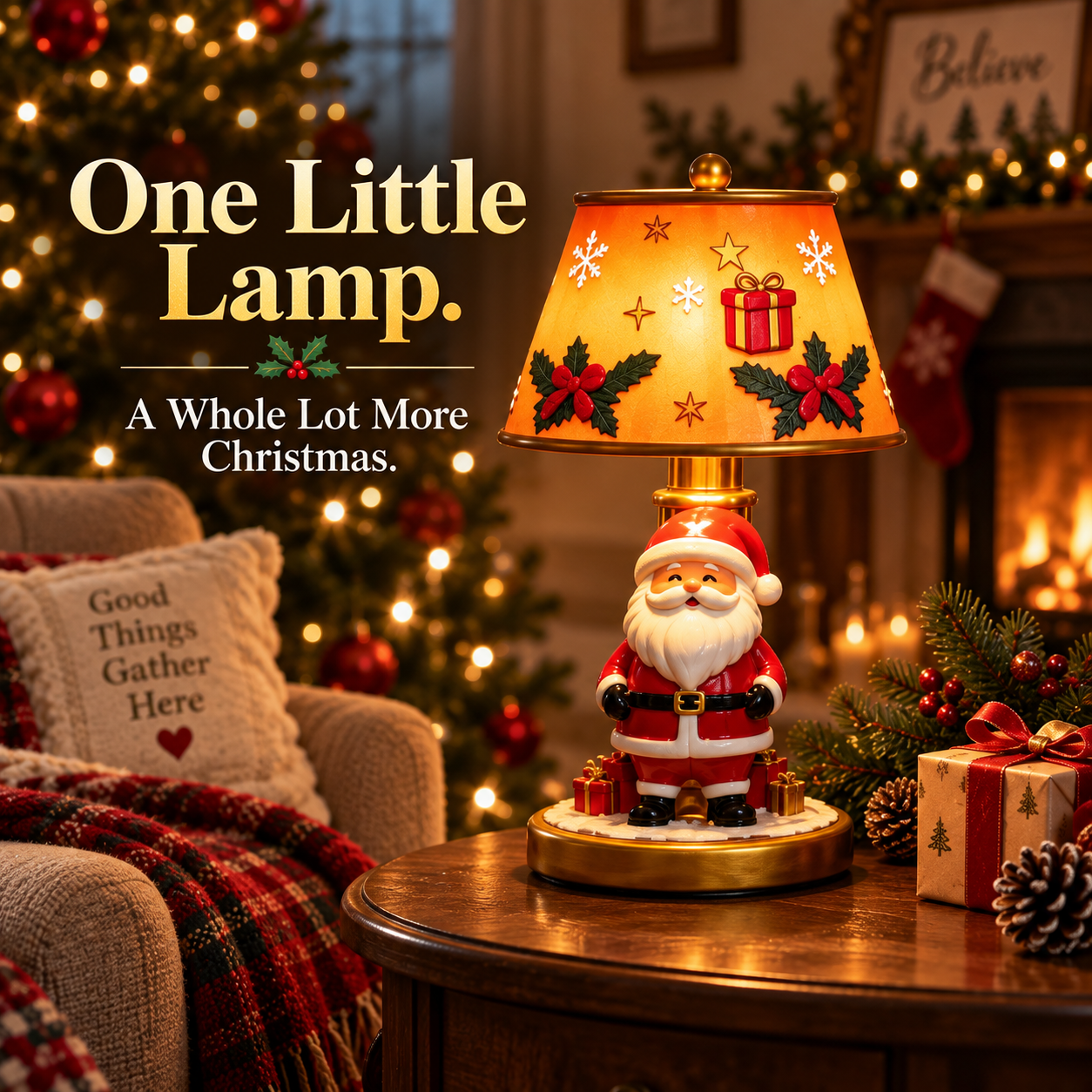 Nostalgic Christmas Table Lamp