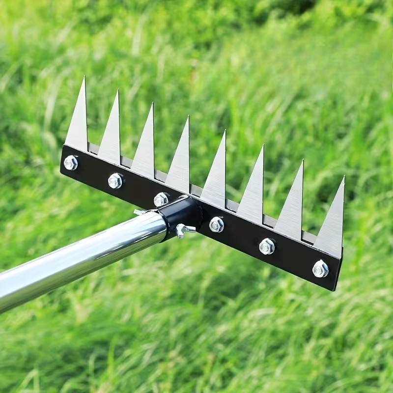 Multi-Purpose Carbon Steel Garden Rake