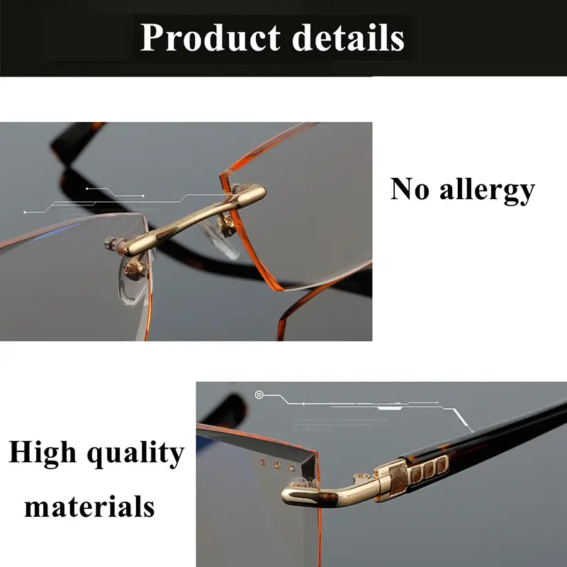 HD Optical Diamond Cut Frontier Anti-blue Reading Glasses