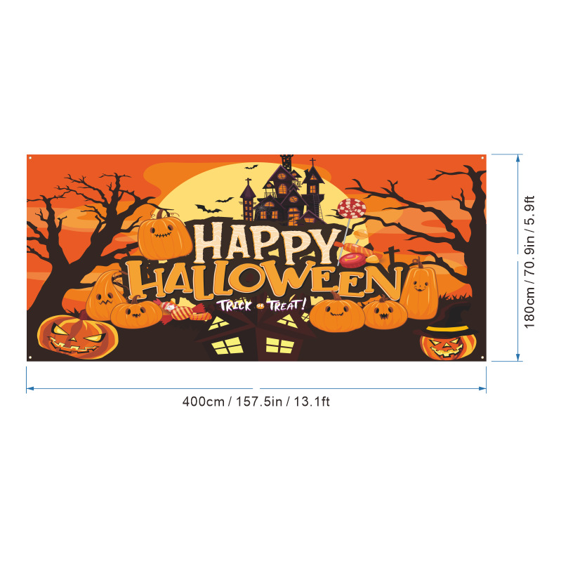 🎃 Halloween Garage Door Banner