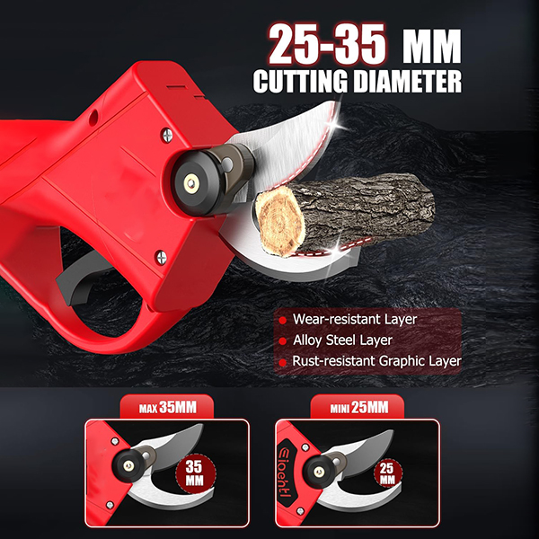 SK5 Blade Cordless Sharp Compact Electric Pruning Shears