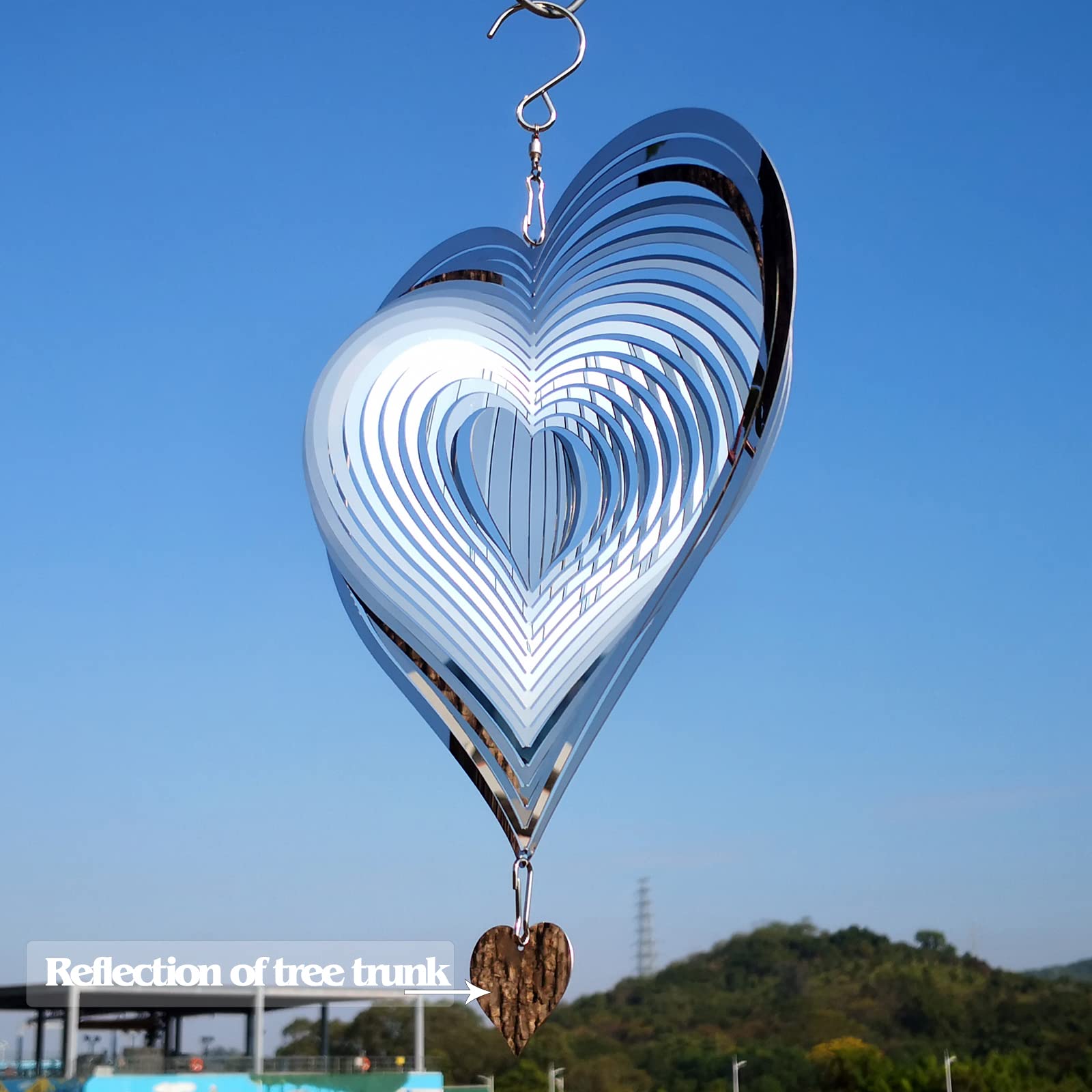 ❤️2025 Valentine's Day Hot Sale-Heart Wind Spinner