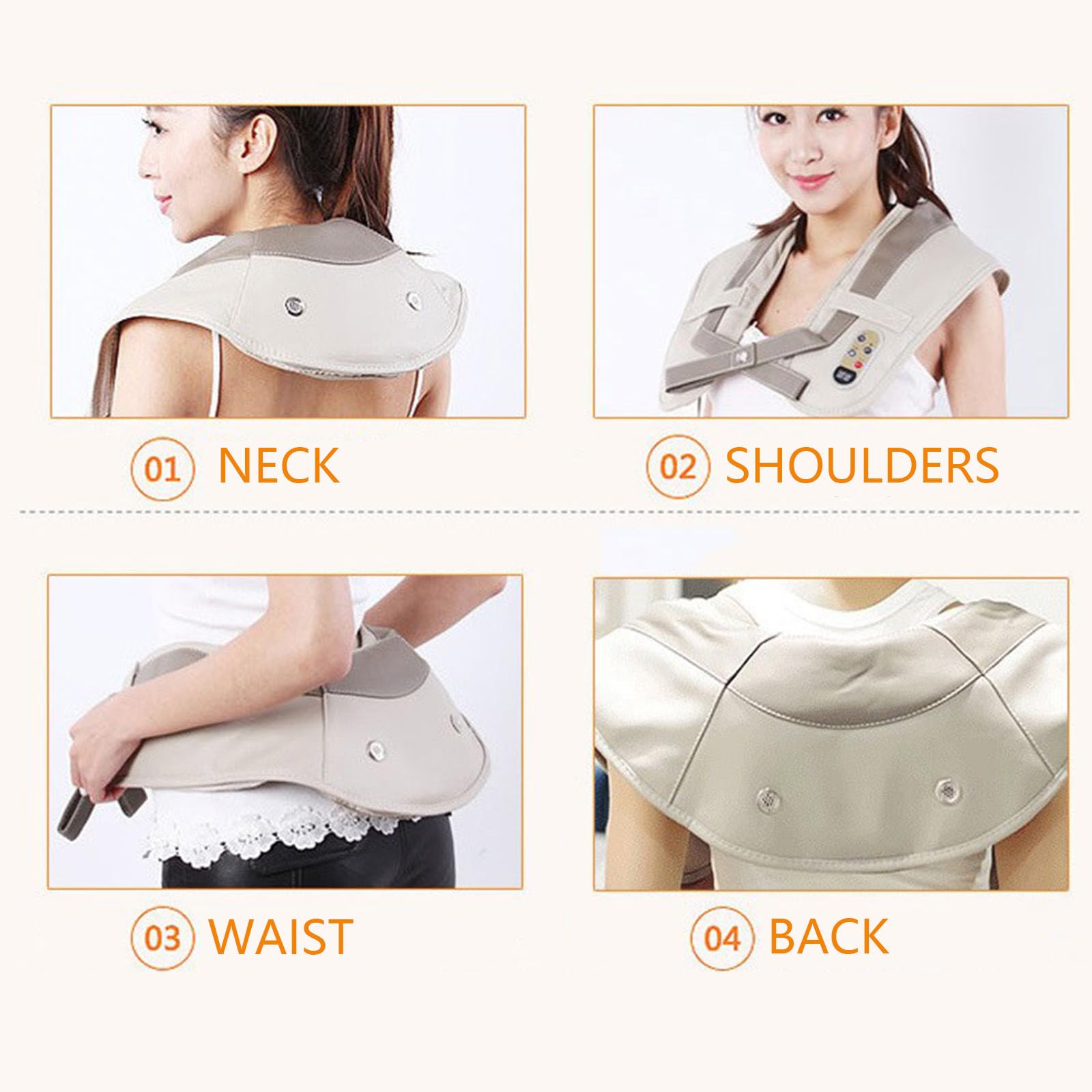 Percussion Massagers For Neck And Back With Heat