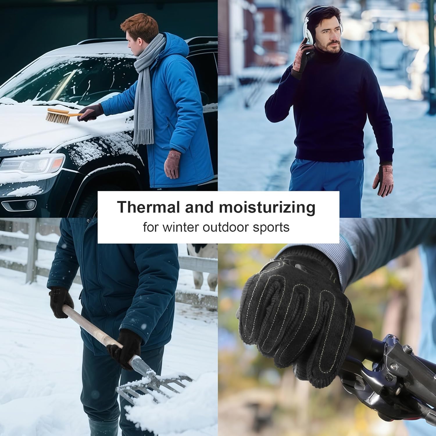 🧤 Winter Leather Gloves