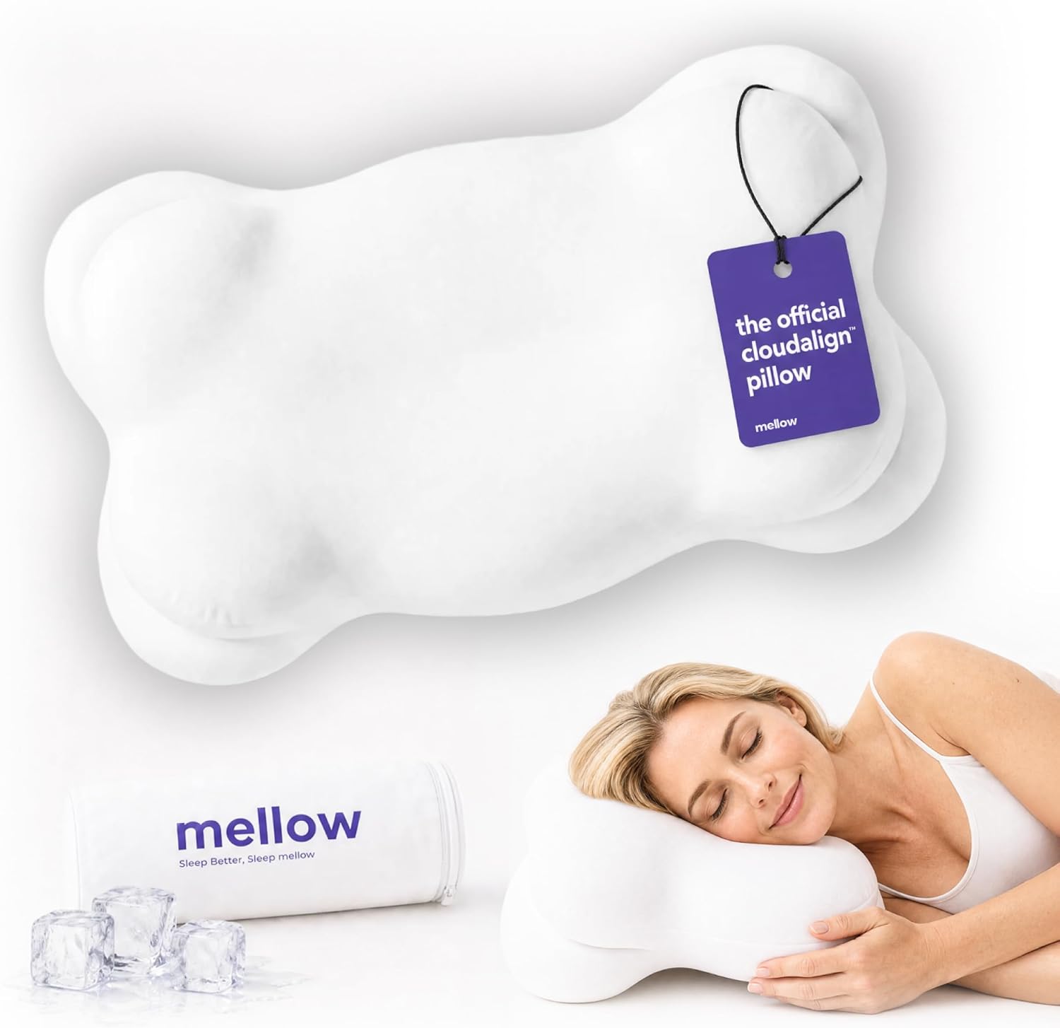 🌙☁️Cloud-Shaped Ergonomic Pillow