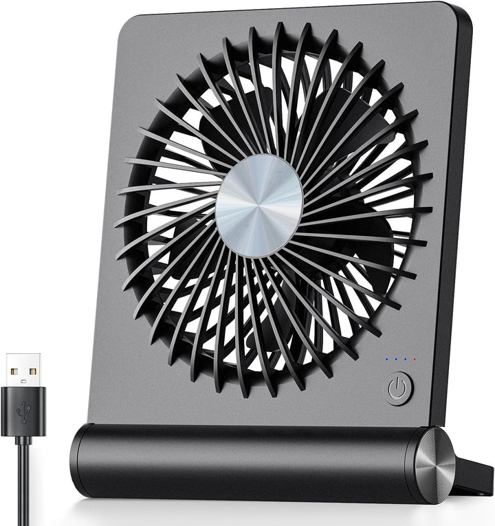 Ultra-Quiet Compact Table Fan