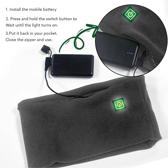 Windproof And Cold-Proof Three-Speed Heating Neck Warmer