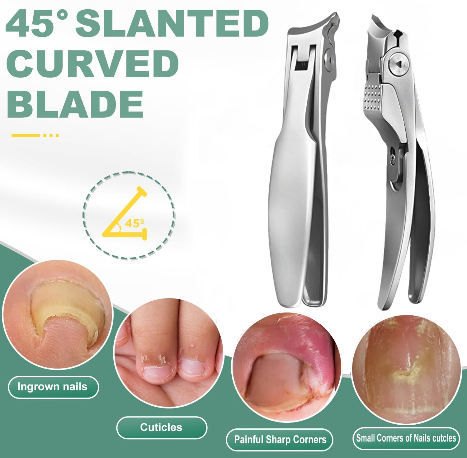 Long Handled Toe Nail Clippers for Thick Nails for Seniors