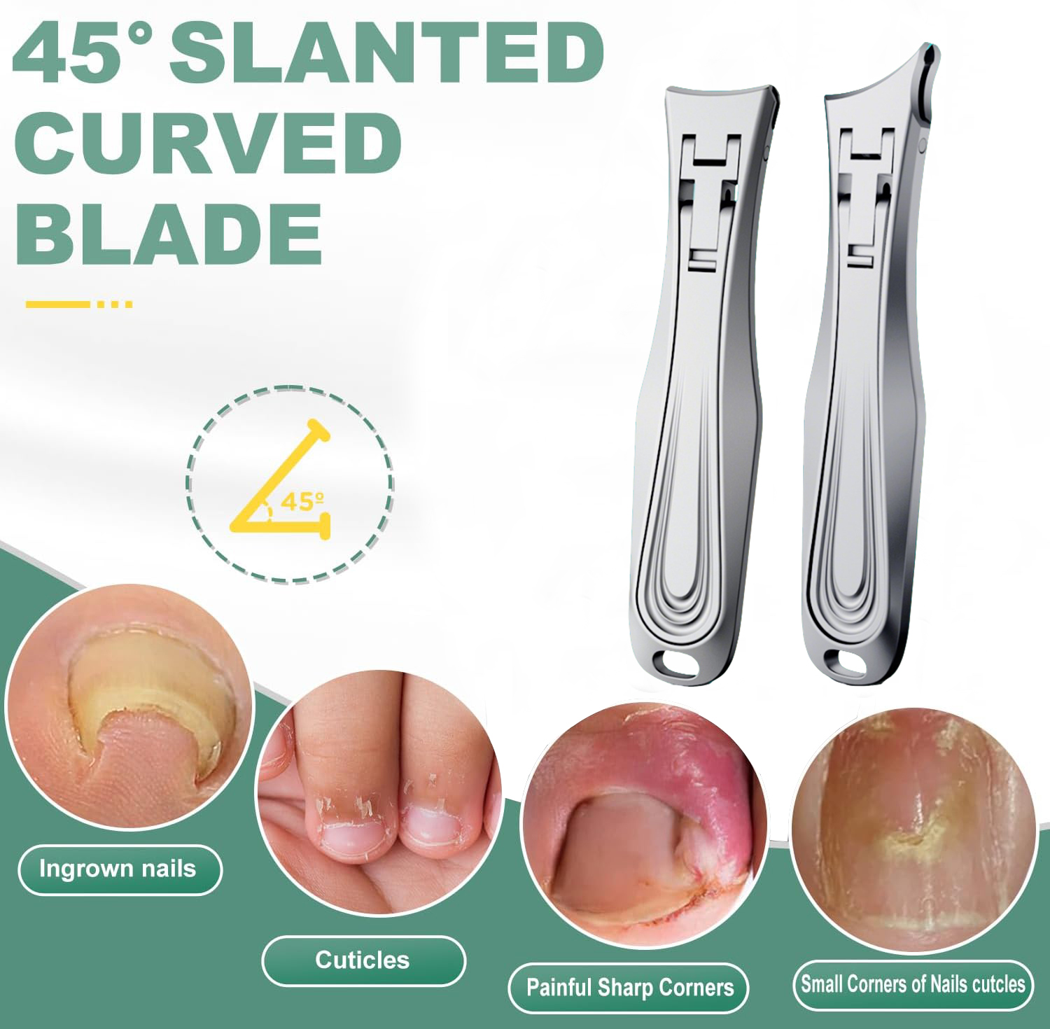 ✨ Ultra-Thin Ingrown Nail Clipper – Expert Care, Anywhere You Go