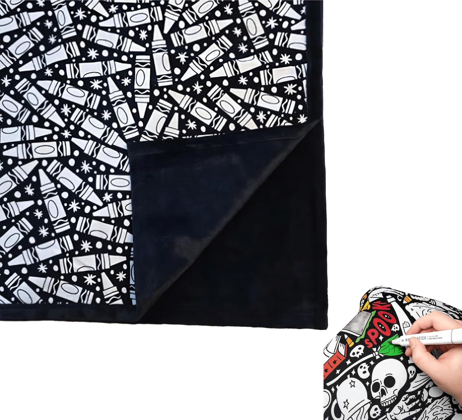 🎨✨DIY Coloring Blanket