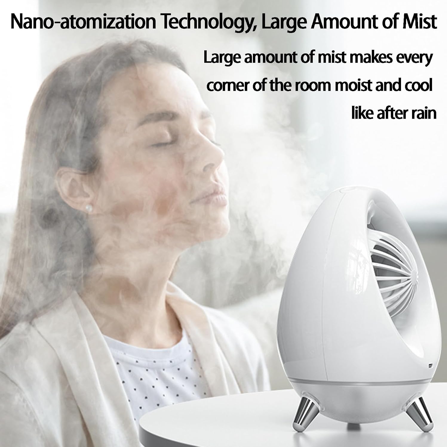 Rocket Cabin Double Spray Air Conditioning Water Cooling Fan