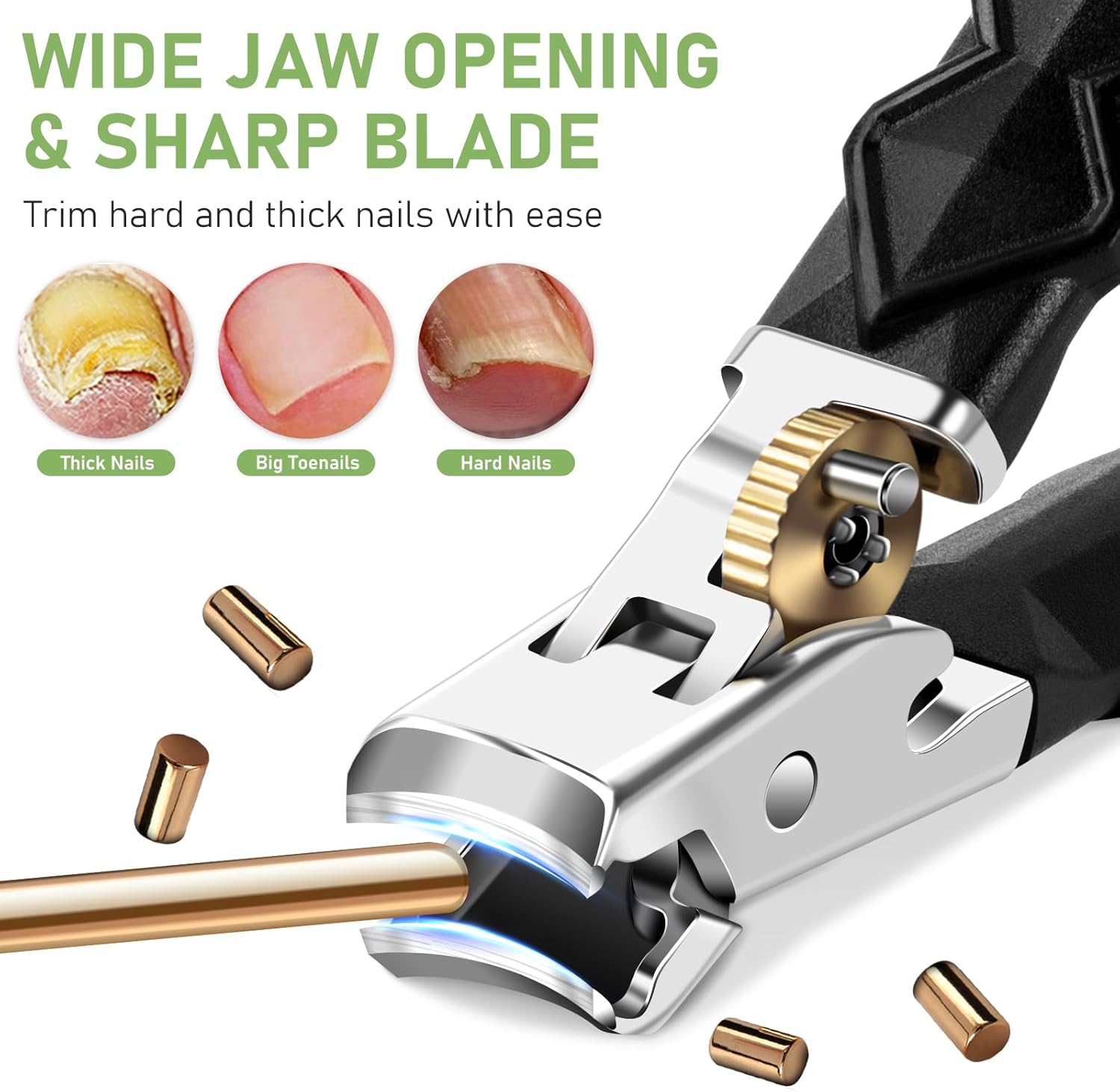 Toenail Clippers for Thick Toenails for Seniors Set