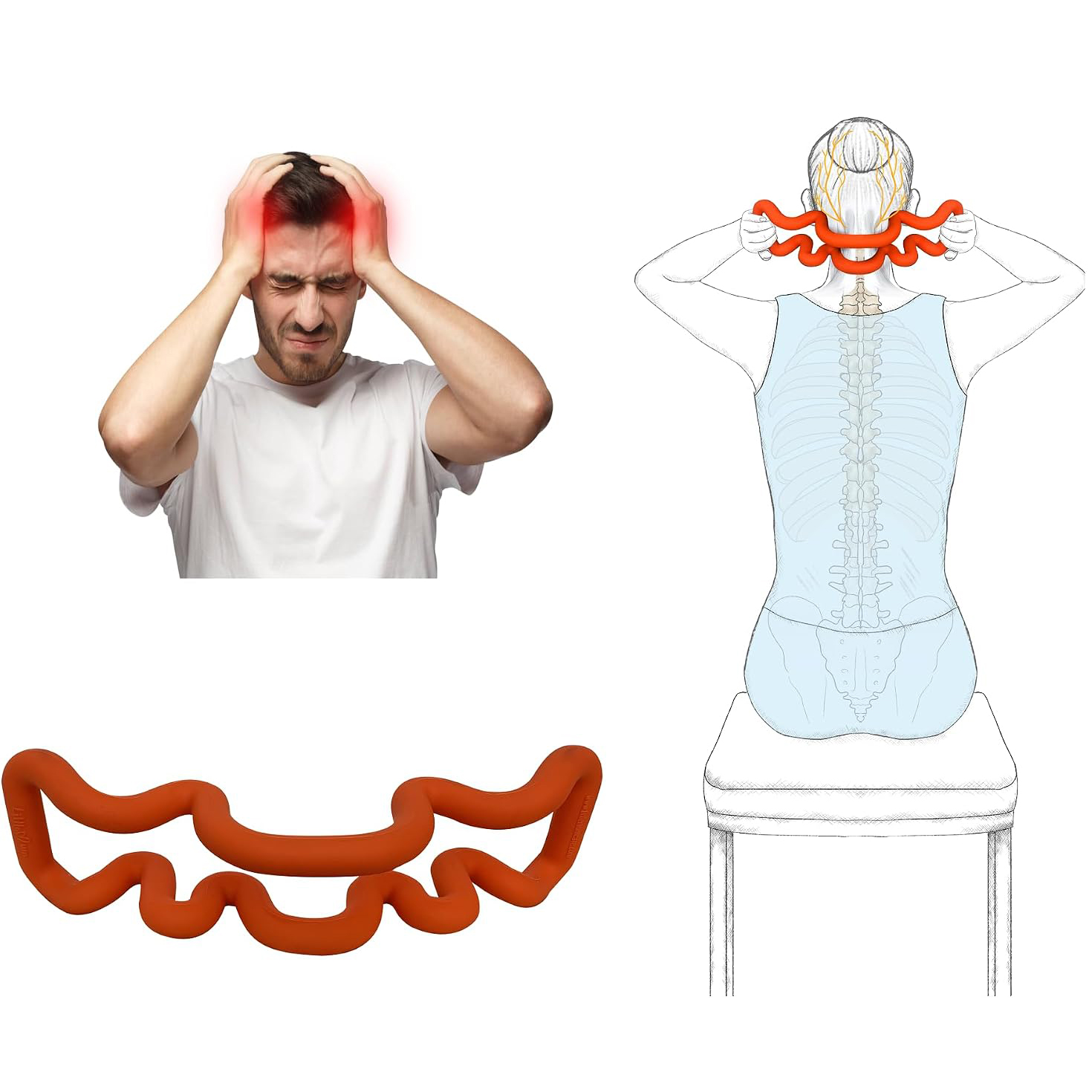 Healatia Deep Muscle Release Tool – Targeted Trigger Point Self-Massage
