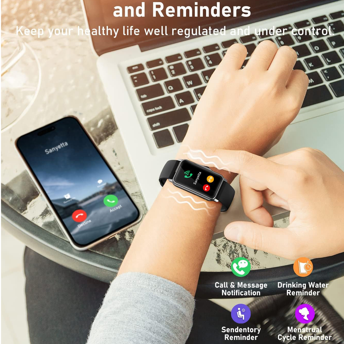 Smart Watch Health Fitness Tracker