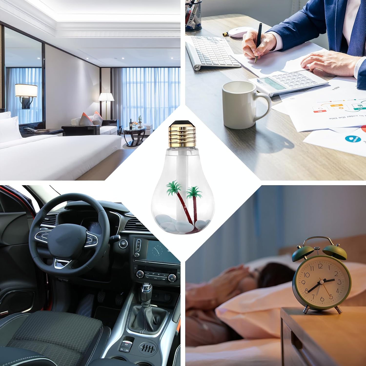 🎁USB Charging Light Bulb Humidifier