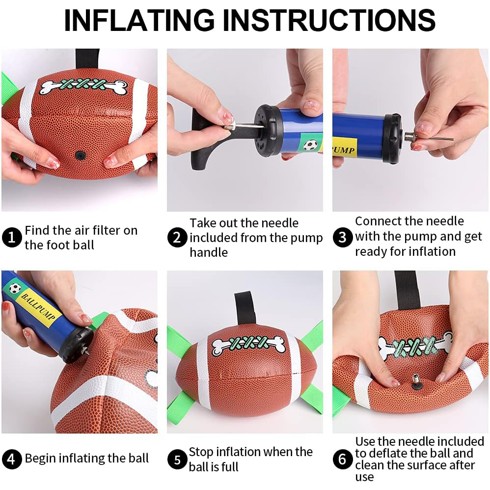 Superbowl Football Party Interactive Dog Toys