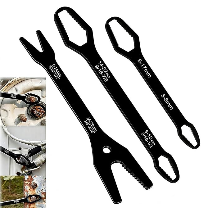 🔧 8-22mm Universal Wrench Receive