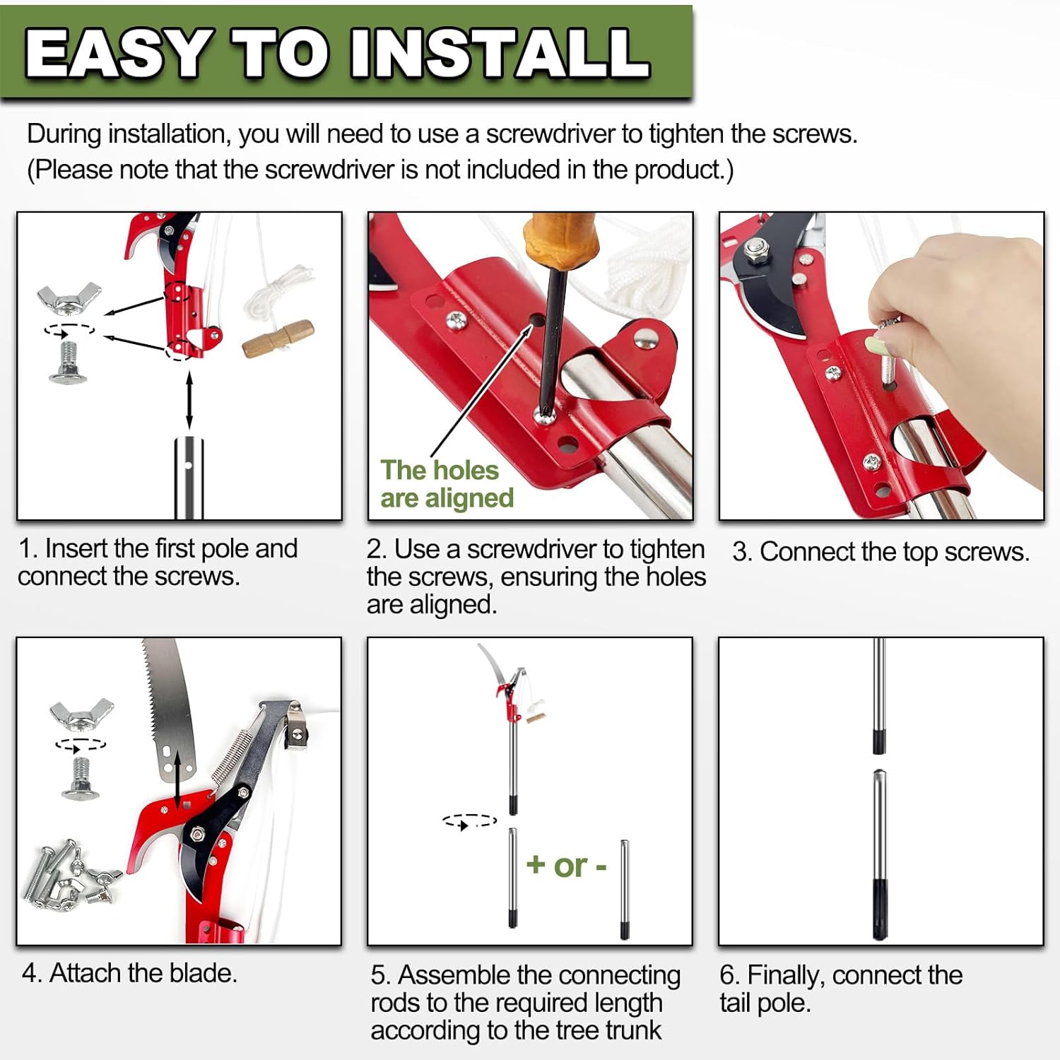 High-Altitude Branches Trimmer