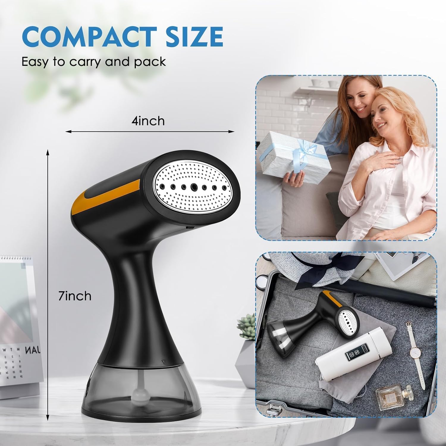 Powerful Handheld Garment Steamer - Ironing Faster and Easier