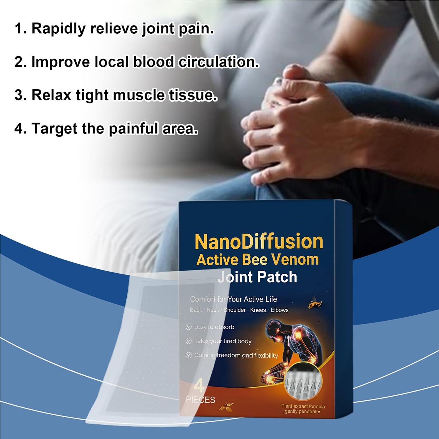 Muscle & Joint Relief Patch – Targeted Comfort for Pain, Soreness