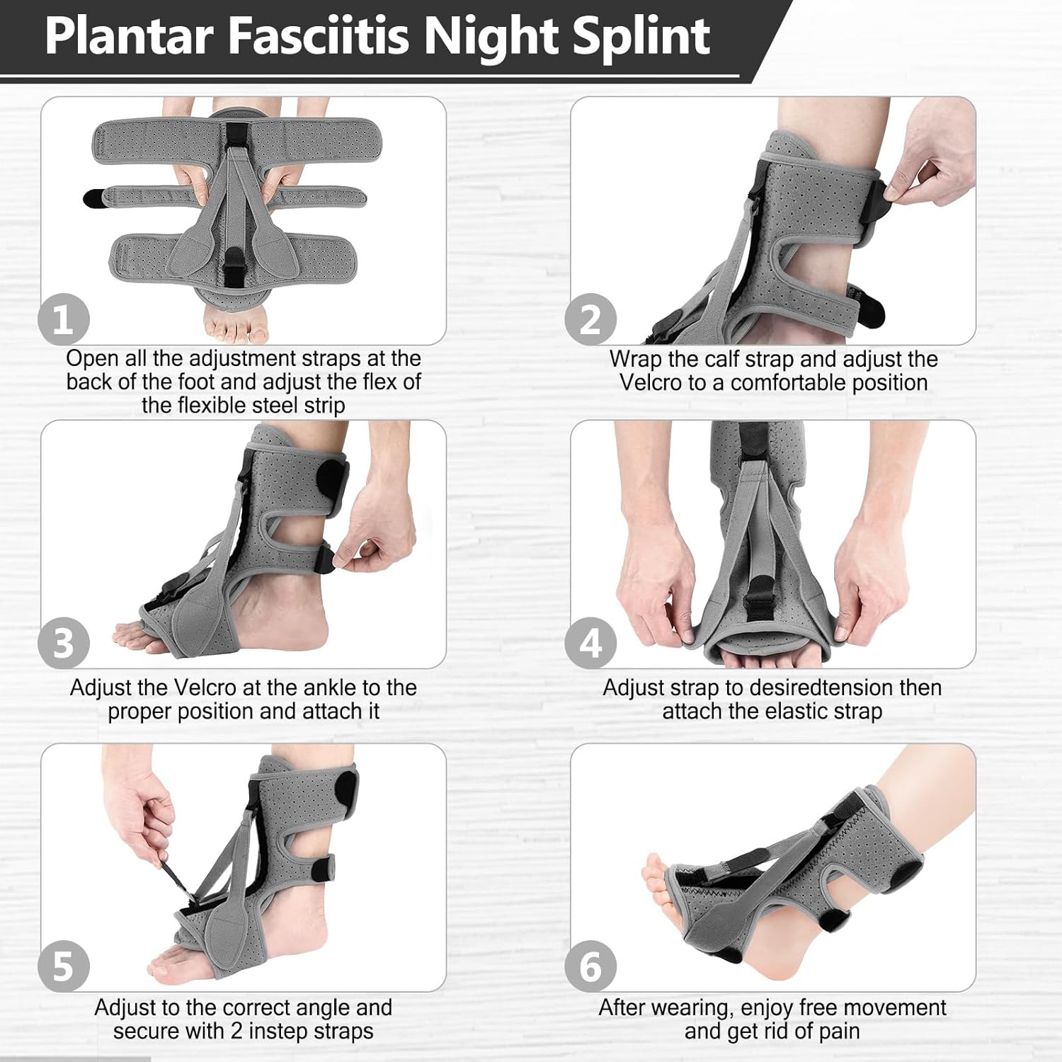Plantar Fasciitis Night Splint