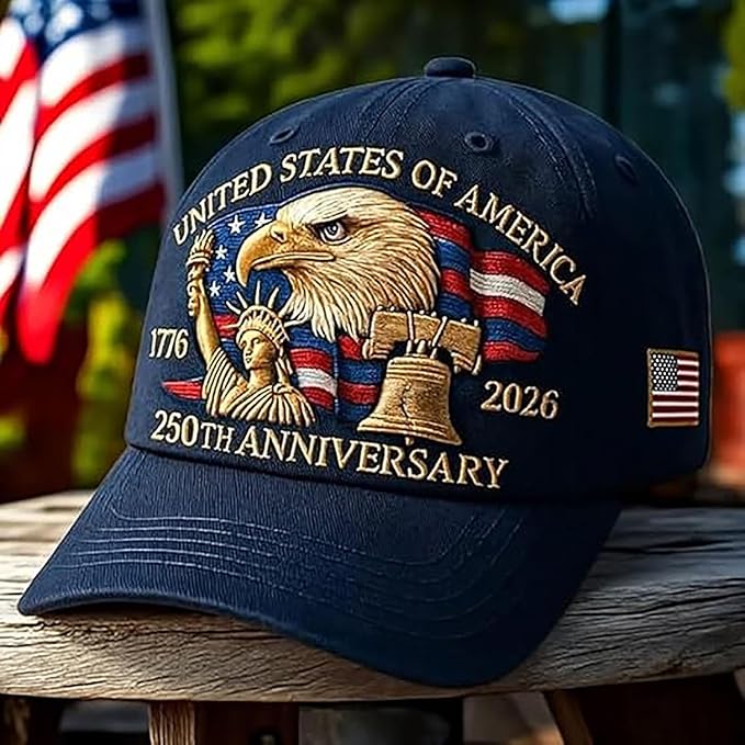 Eagle & Liberty – United States 250th Anniversary Hat