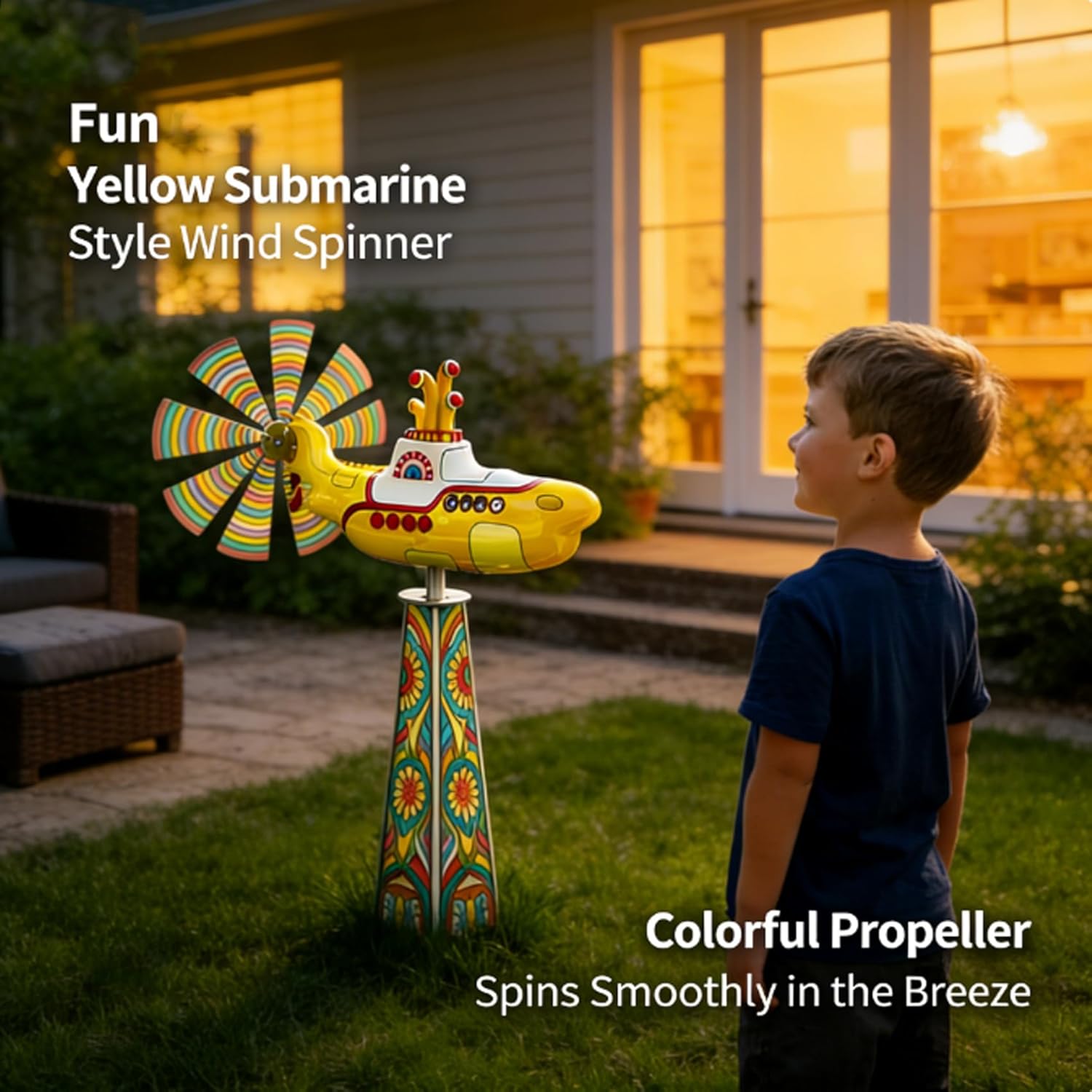 Submarine Wind Spinner