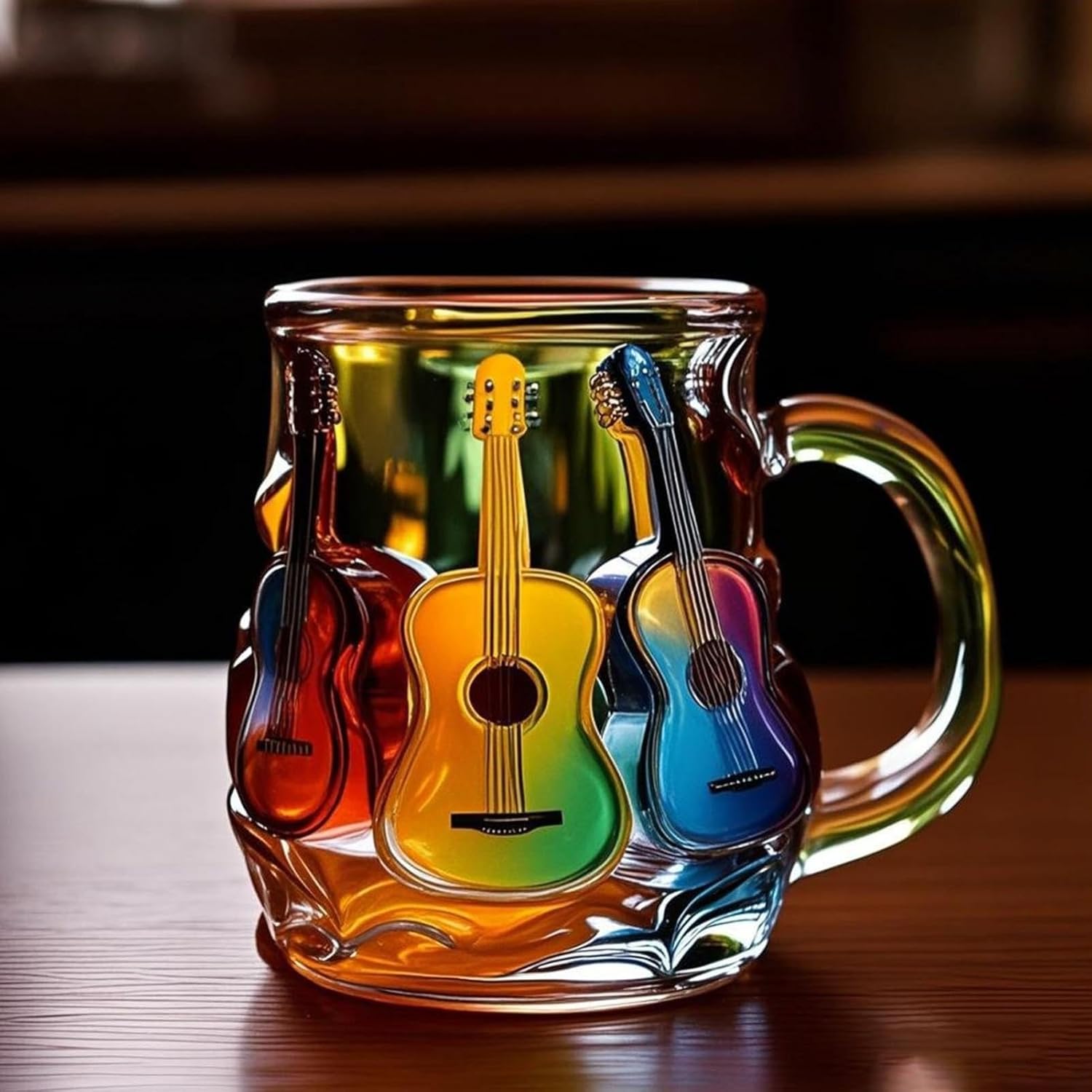 Guitar Art Coffee Mug