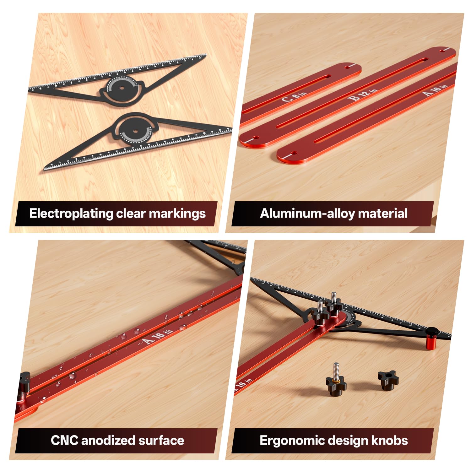 Adjustable Stair Tread Template Tool – Copy the Shape Before You Cut 🛠️