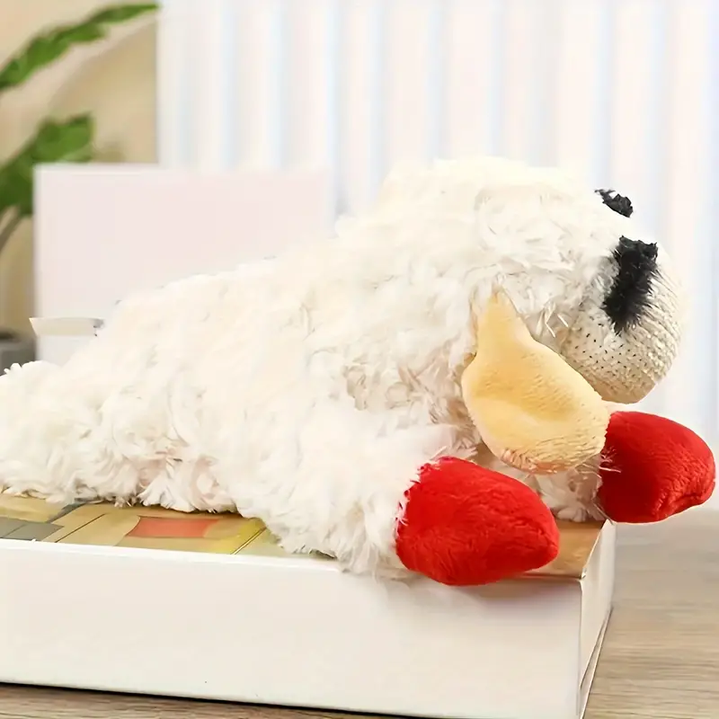 Lamb Chop Dog Squeaky Plush Toy