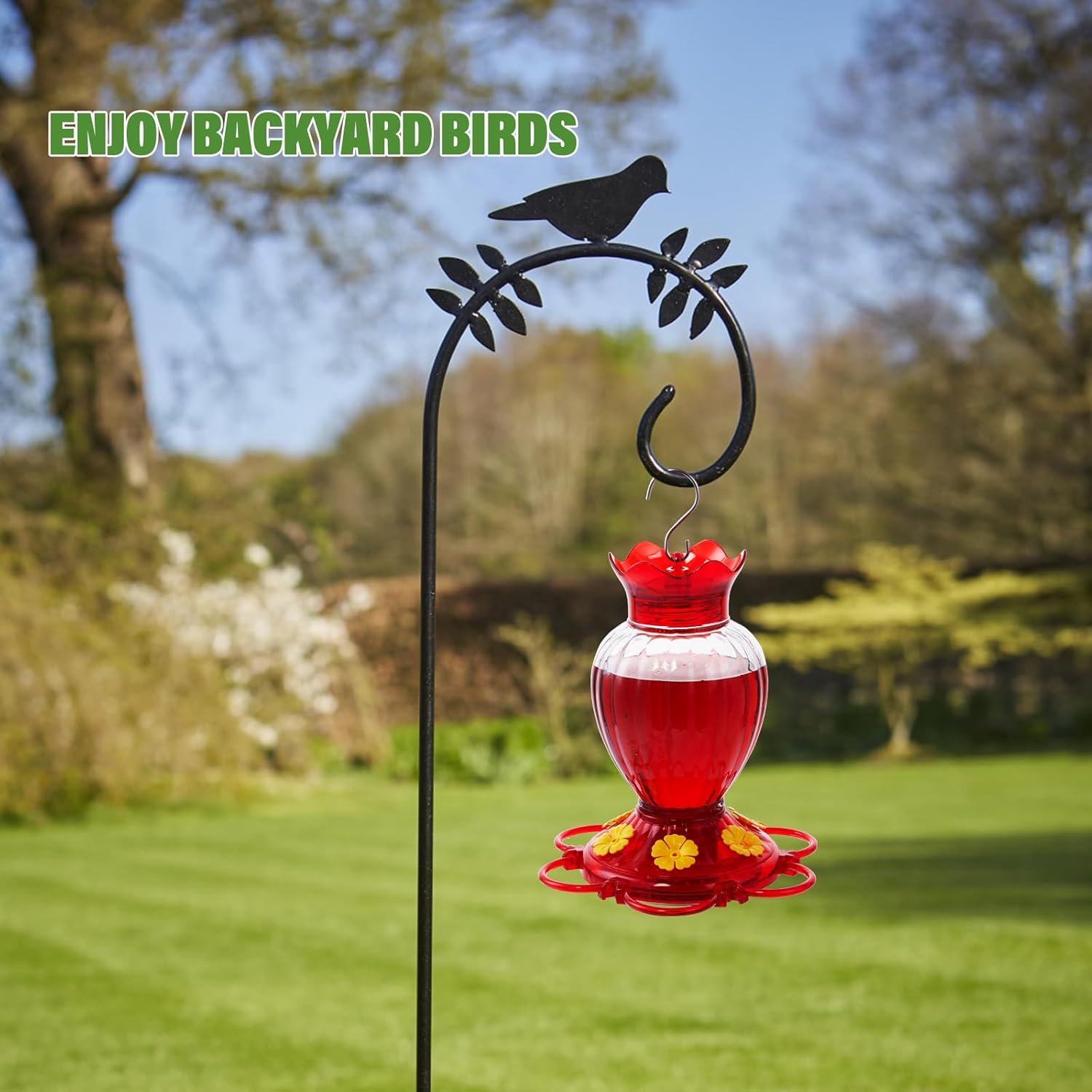 Insect Resistant Outdoor Hanging Hummingbird Feeder