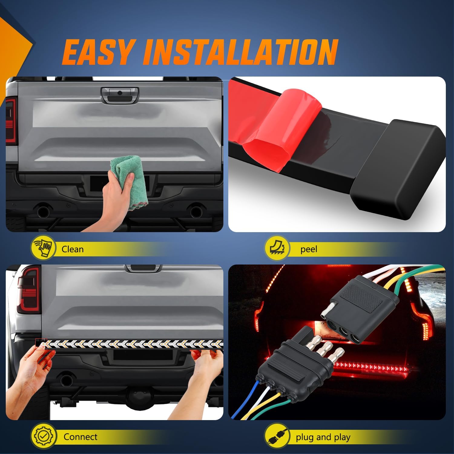 🔥LAST DAY 49% OFF -  LED Tailgate Light Bar Strip